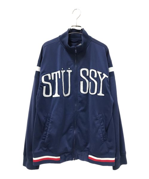 stussy（ステューシー）stussy (ステューシー) 00's トラックジャケット ネイビー サイズ:Lの古着・服飾アイテム