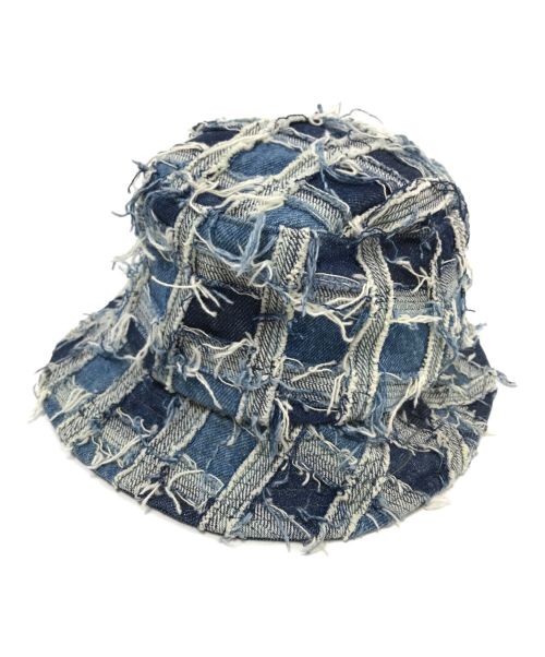 SUPREME（シュプリーム）SUPREME (シュプリーム) frayed patchwork denim crusher インディゴ サイズ:下記参照の古着・服飾アイテム