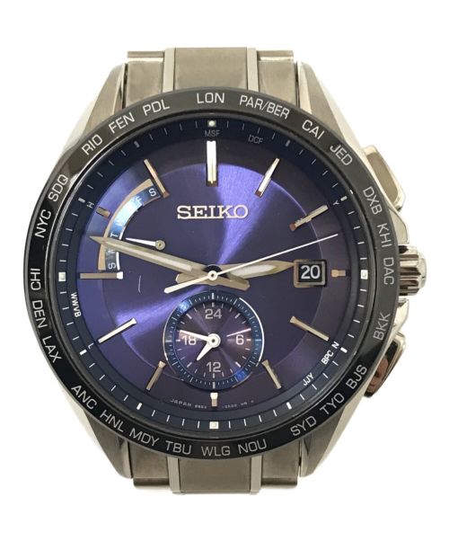 SEIKO（セイコー）SEIKO (セイコー) BRIGHTZ ネイビー サイズ:下記参照の古着・服飾アイテム