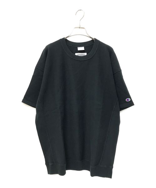 Champion（チャンピオン）Champion (チャンピオン) Ron Herman (ロンハーマン) 別注 S/Sスウェット ブラック サイズ:SMALLの古着・服飾アイテム