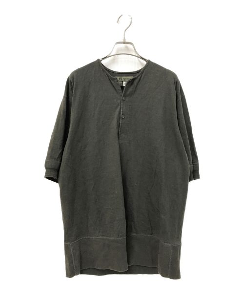 NIGEL CABOURN（ナイジェルケーボン）NIGEL CABOURN (ナイジェルケーボン) HENLEY NECK SHIRT オリーブ サイズ:48の古着・服飾アイテム