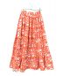 Ron Herman (ロンハーマン) SZ Blockprints (エスゼットブロックプリント) Flare Skirt オレンジ サイズ:XS：20000円