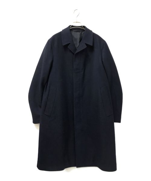 CARUSO（カルーゾ）CARUSO (カルーゾ) ウールステンカラーコート ネイビー サイズ:50の古着・服飾アイテム