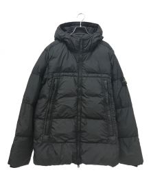 STONE ISLAND（ストーンアイランド）の古着「GARMENT DYED CRINKLE REPS NY DOWN」｜ブラック