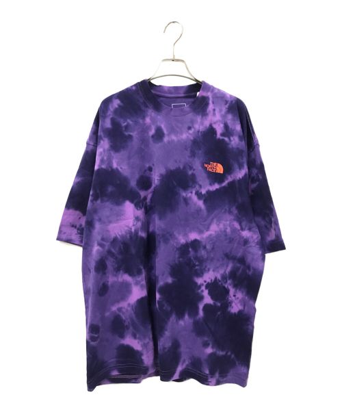 THE NORTH FACE（ザ ノース フェイス）THE NORTH FACE (ザ ノース フェイス) S/S Tie Dye Handwriting Tee パープル サイズ:L 未使用品の古着・服飾アイテム