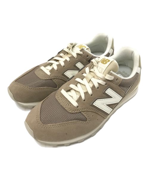 NEW BALANCE（ニューバランス）NEW BALANCE (ニューバランス) ローカットスニーカー ベージュ サイズ:23.5㎝の古着・服飾アイテム