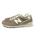 NEW BALANCE (ニューバランス) ローカットスニーカー ベージュ サイズ:23.5㎝：6000円