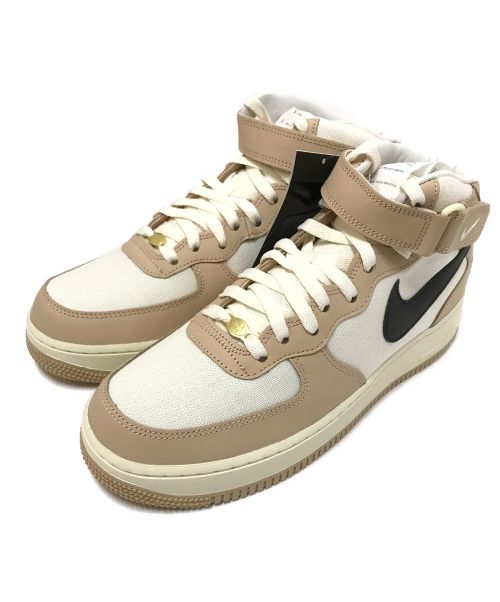 NIKE（ナイキ）NIKE (ナイキ) AIR FORCE 1 MID '07 LX IZAKAYA ホワイト×ベージュ サイズ:27.5cm 未使用品の古着・服飾アイテム