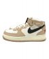 NIKE (ナイキ) AIR FORCE 1 MID '07 LX IZAKAYA ホワイト×ベージュ サイズ:27.5cm 未使用品：8000円