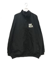 good heller（グッドヘラー）の古着「NYLON REFLECTOR ZIP JACKET」｜ブラック