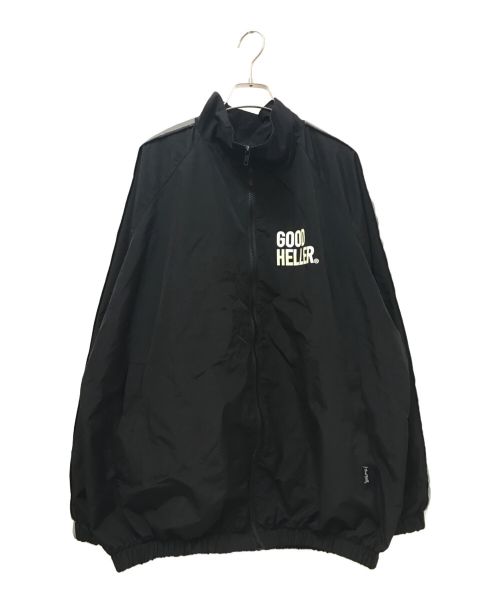 good heller（グッドヘラー）good heller (グッドヘラー) NYLON REFLECTOR ZIP JACKET ブラック サイズ:XLの古着・服飾アイテム