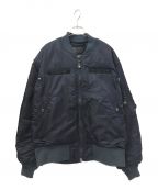 good hellerグッドヘラー）の古着「GH WAPPEN MA-1 FLIGHT JACKET」｜ネイビー