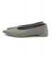 SHISEI (シセイ) POINTED U PUMPS グレー サイズ:37：15000円