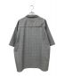 good heller (グッドヘラー) GLEN CHECK S/S SHIRT グレー サイズ:XL：4480円