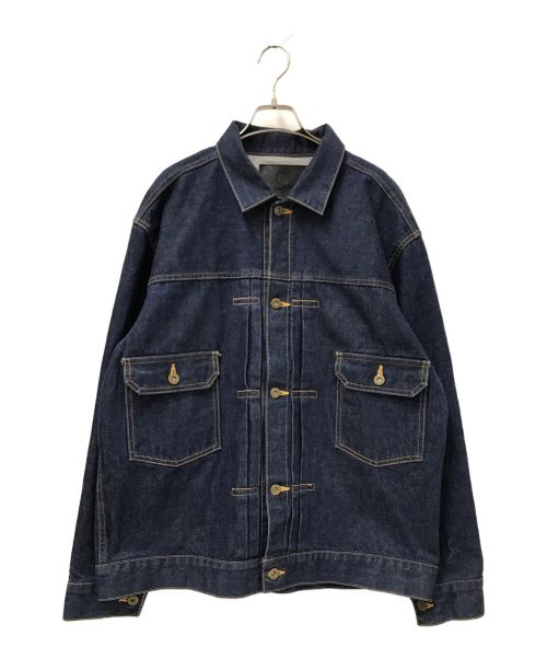 good heller（グッドヘラー）good heller (グッドヘラー) 2ND TYPE WIDE DENIM JACKET インディゴ サイズ:XLの古着・服飾アイテム