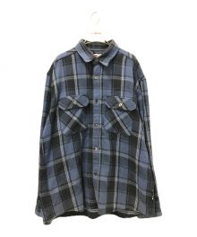 good heller（グッドヘラー）の古着「CHECK L/S SHIRT」｜ブルー