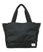 PORTERポーター）の古着「MOUSSE TOTE BAG(M)」｜ブラック