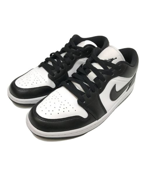 NIKE（ナイキ）NIKE (ナイキ) W AIR JORDAN 1 LOW ホワイト×ブラック サイズ:26.0㎝の古着・服飾アイテム