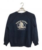 COLLEGIATE PACIFIC  CPカレッジエイト パシフィック）の古着「ヴィンテージスウェット」｜ネイビー