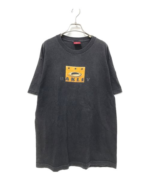 OAKLEY（オークリー）OAKLEY (オークリー) プリントTシャツ ブラック サイズ:Lの古着・服飾アイテム