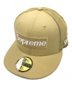 SUPREME×New Eraシュプリーム×ニューエラ）の古着「BOX LOGO MESH BACK」｜ベージュ