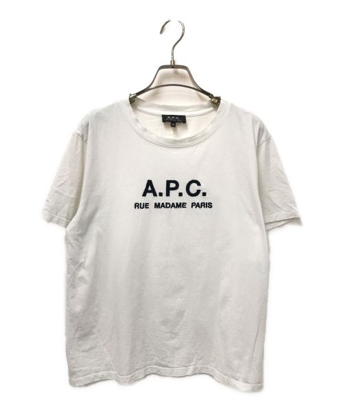 A.P.C.（アーペーセー）A.P.C. (アーペーセー) Rue Madame femmeTシャツ ホワイト サイズ:Mの古着・服飾アイテム