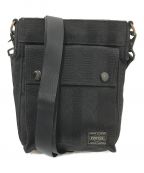 PORTERポーター）の古着「TANGO BLACK SHOULDER BAG」｜ブラック