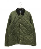 Barbourバブアー）の古着「HERRON QUILT JACKET」｜オリーブ