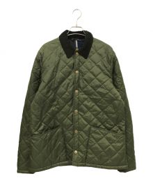 Barbour（バブアー）の古着「HERRON QUILT JACKET」｜オリーブ