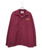 Schottショット）の古着「EMB TC WORK SHIR」｜レッド