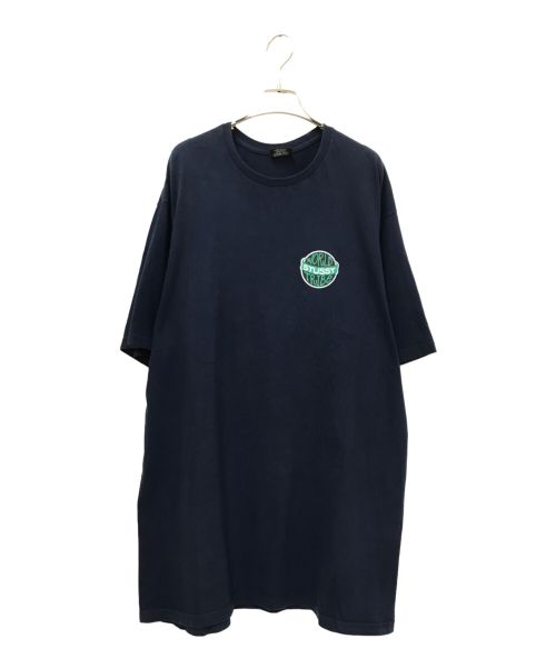 stussy（ステューシー）stussy (ステューシー) WORLD TRIBE Tシャツ ネイビー サイズ:XLの古着・服飾アイテム