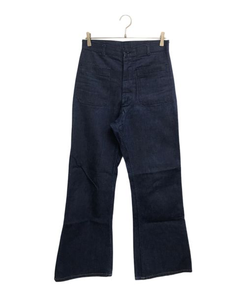 U'S NAVY（ユーエスネイビー）U'S NAVY (ユーエスネイビー) DENIM UTILITY TROUSERS インディゴ サイズ:30XLの古着・服飾アイテム