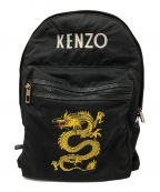 KENZOケンゾー）の古着「Dragon Kenzo Backpack」｜ブラック