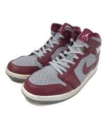 NIKE（ナイキ）の古着「Air Jordan 1 Mid "Team Red"」｜グレー×レッド