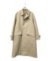 AURALEE（オーラリー）の古着「WASHED DOUBLE CLOTH LONG COAT」｜ベージュ