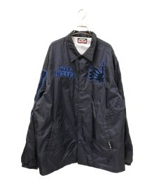 good heller（グッドヘラー）の古着「BONE LOGO WAPPEN COACH JACKET」｜ネイビー