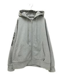 good heller（グッドヘラー）の古着「EMBROIDERY ZIP PARKA」｜グレー