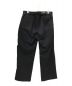 good heller (グッドヘラー) ONE TUCK WIDE STRAIGHT WORK PANTS ブラック サイズ:L：5000円