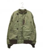 good hellerグッドヘラー）の古着「N-2 SAMPLE MODEL FLIGHT JACKET」｜カーキ