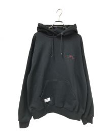 Schott（ショット）の古着「HOODED SWEAT DRAGON＆BUNNY」｜ブラック