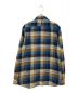 SCHOTT BROS. (ショットブロス) OLD PLAID WORK SHIRT ブルー×ブラウン サイズ:S：5000円