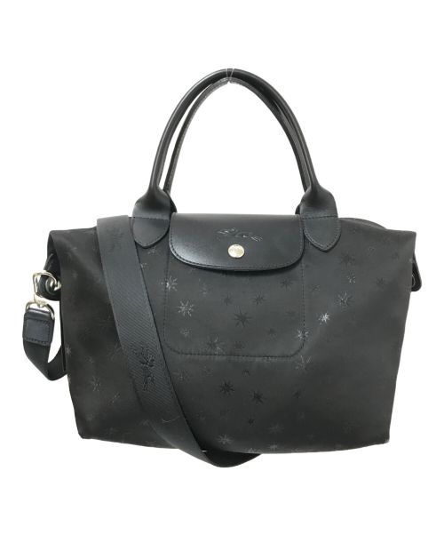 LONGCHAMP（ロンシャン）LONGCHAMP (ロンシャン) Le Pliage Top Handle Bag S ブラック サイズ:下記参照の古着・服飾アイテム