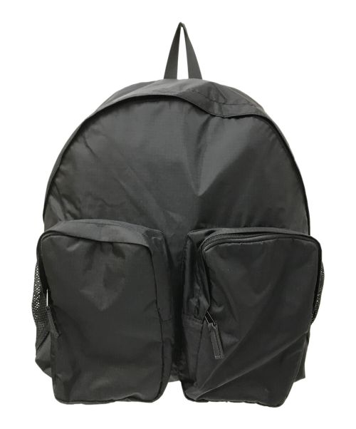 packing（パッキング）packing (パッキング) DOUBLE POCKET BACK PACK ブラック サイズ:下記参照の古着・服飾アイテム