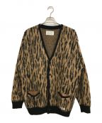 WACKO MARIAワコマリア）の古着「LEOPARD MOHAIR CARDIGAN (TYPE-1)」｜ブラウン