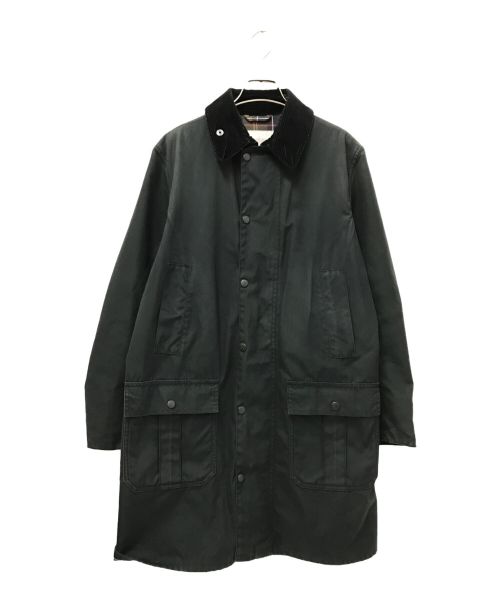 Barbour（バブアー）Barbour (バブアー) MARGARET HOWELL (マーガレットハウエル) SL BORDER ネイビー サイズ:Mの古着・服飾アイテム