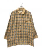 Burberry'sバーバリーズ）の古着「ノヴァチェックシャツ」｜ベージュ