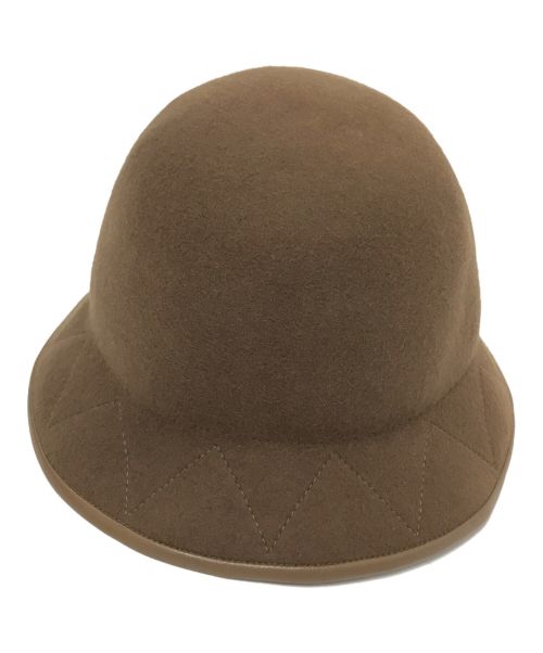 kijima takayuki（キジマタカユキ）kijima takayuki (キジマタカユキ) felt hat ベージュ サイズ:1の古着・服飾アイテム