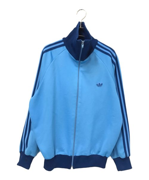 adidas（アディダス）adidas (アディダス) ヴィンテージトラックジャケット ブルー サイズ:3号の古着・服飾アイテム