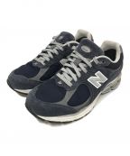 NEW BALANCEニューバランス）の古着「ローカットスニーカー」｜ネイビー