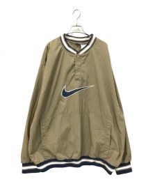 NIKE（ナイキ）の古着「ナイロンプルオーバー」｜ベージュ